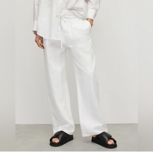 All Saints Tyler Linen Trouser Pants size Small